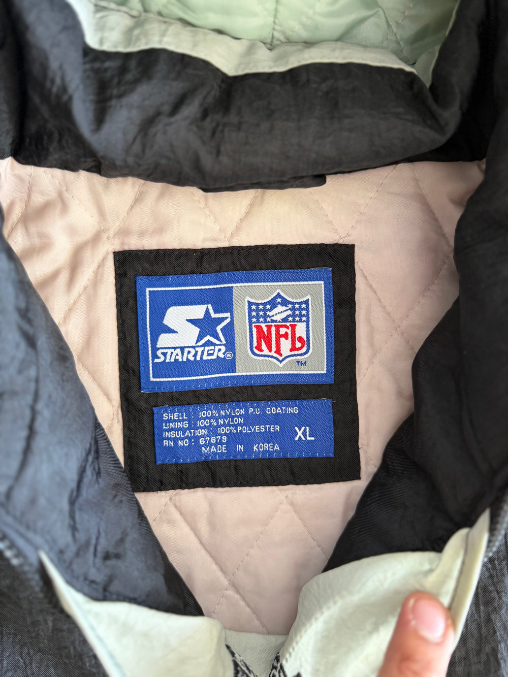 Vintage Raiders Starter jacket