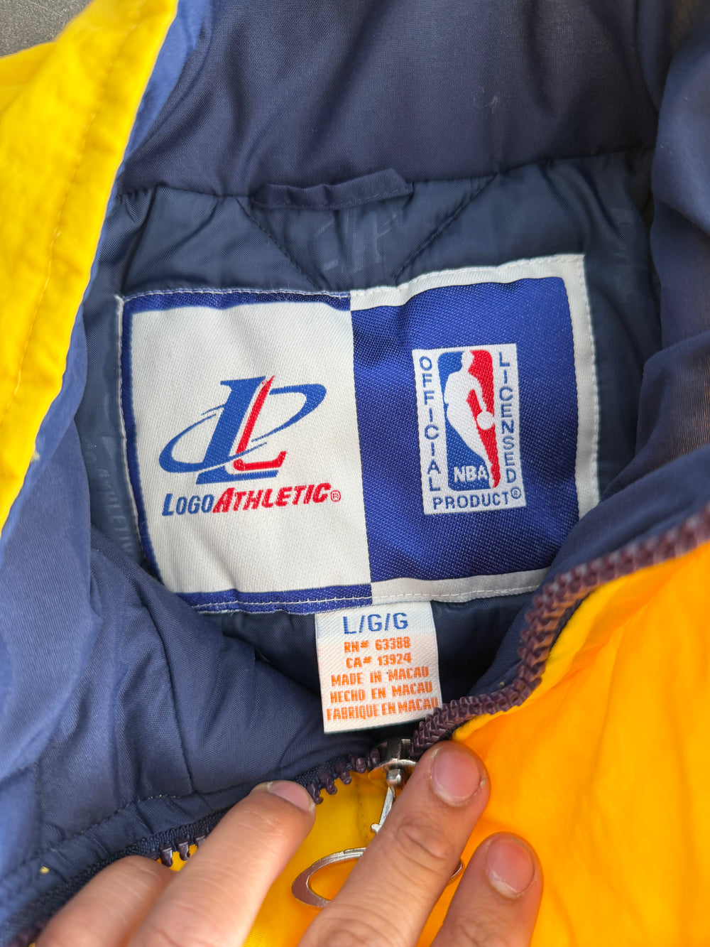 Vintage Indiana Pacers jacket