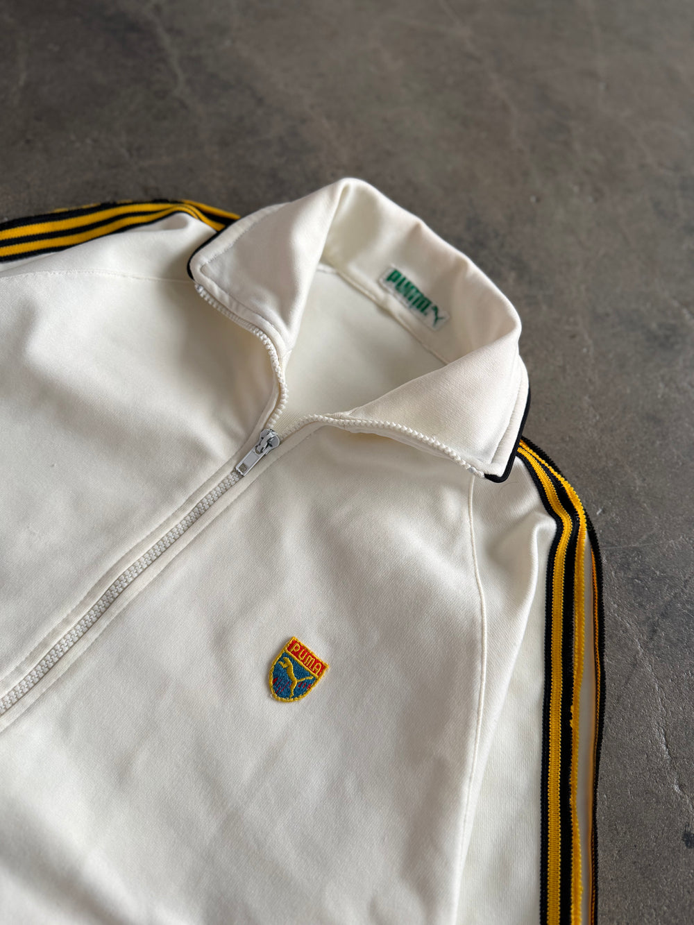 Vintage Puma stripped jacket