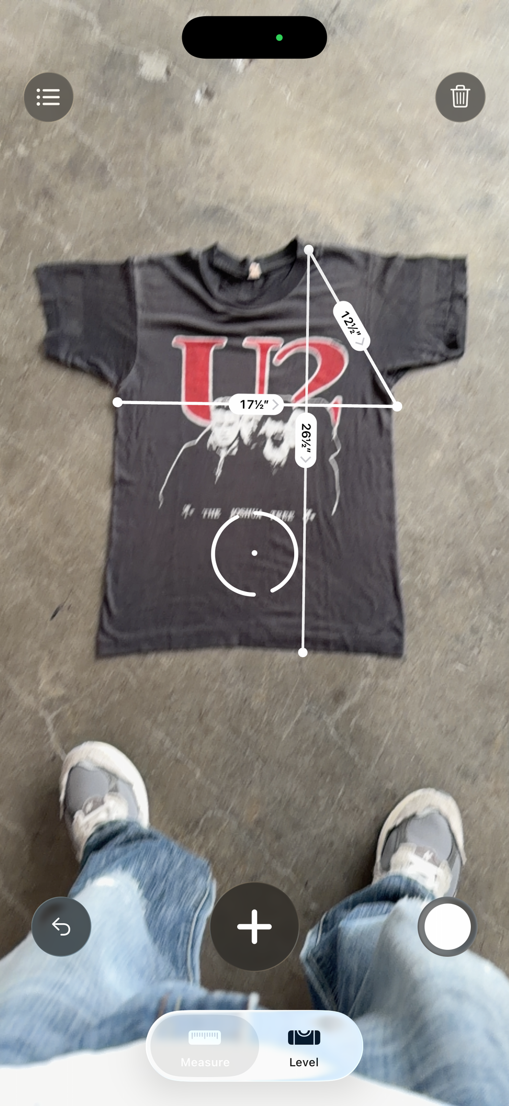Vintage U2 band tee
