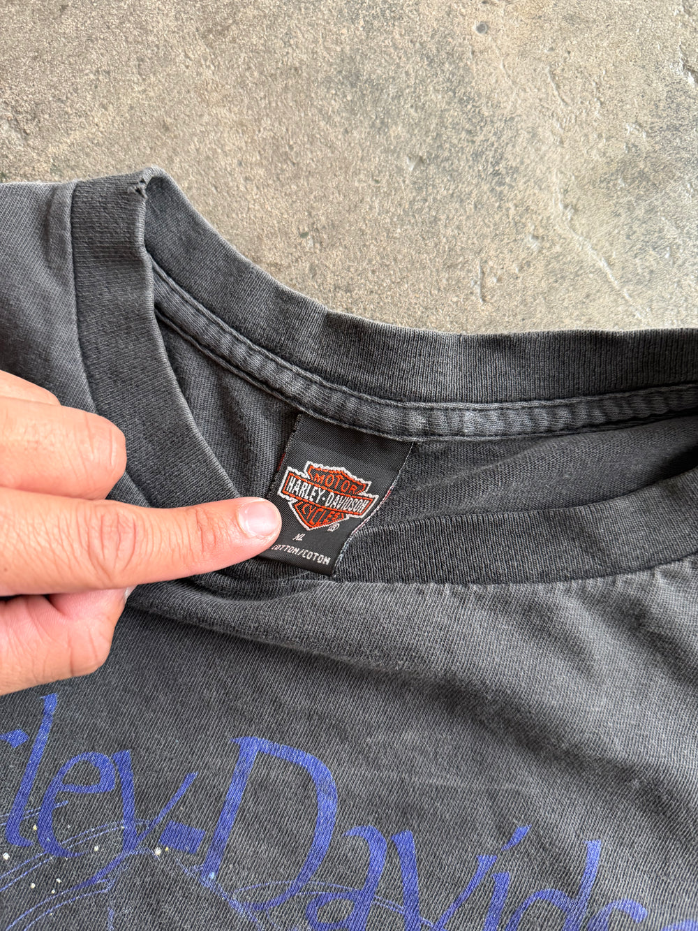 Vintage Harley Davidson Wolf tee