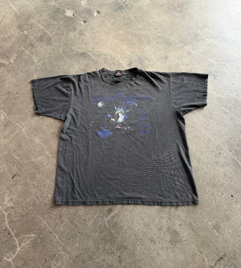 Vintage Harley Davidson Wolf tee