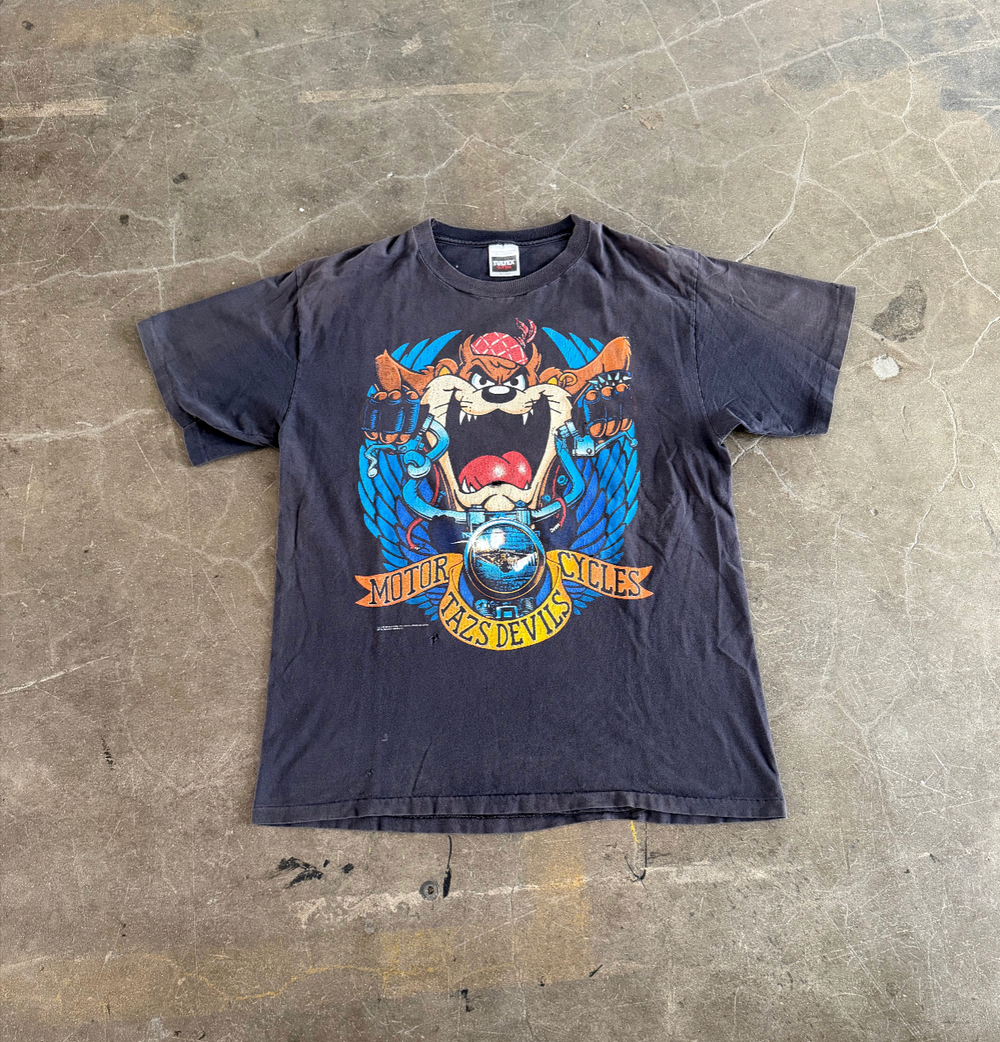 Vintage Taz Biker tee