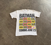 Vintage Batman x Coke movie promo tee